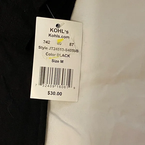 Nightmare before Christmas Jack Skellington in Santa hat long sleeve shirt Med - Picture 4 of 4